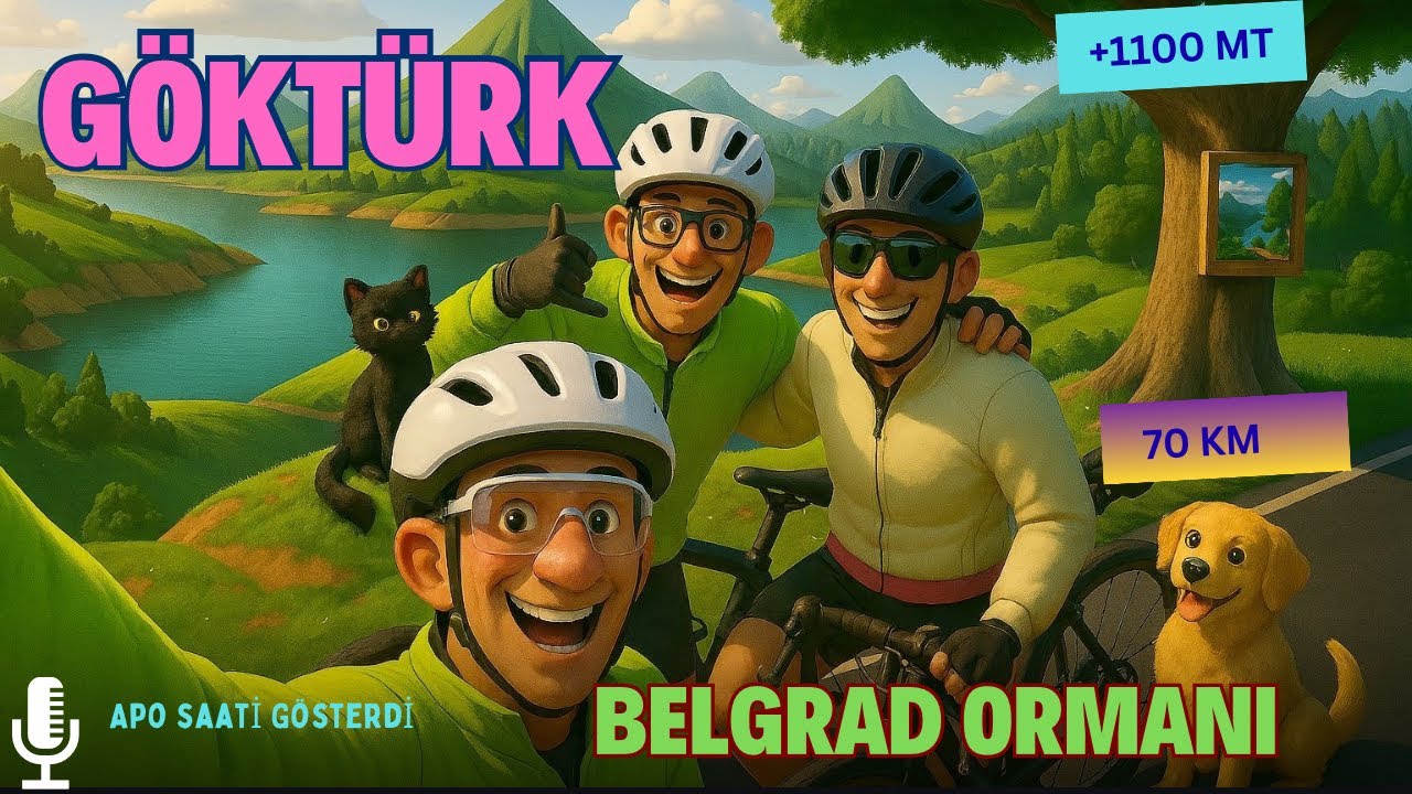 GÖKTÜRK-BELGRAD ORMANI Mis gibi orman havası 1100 mt tırmanış