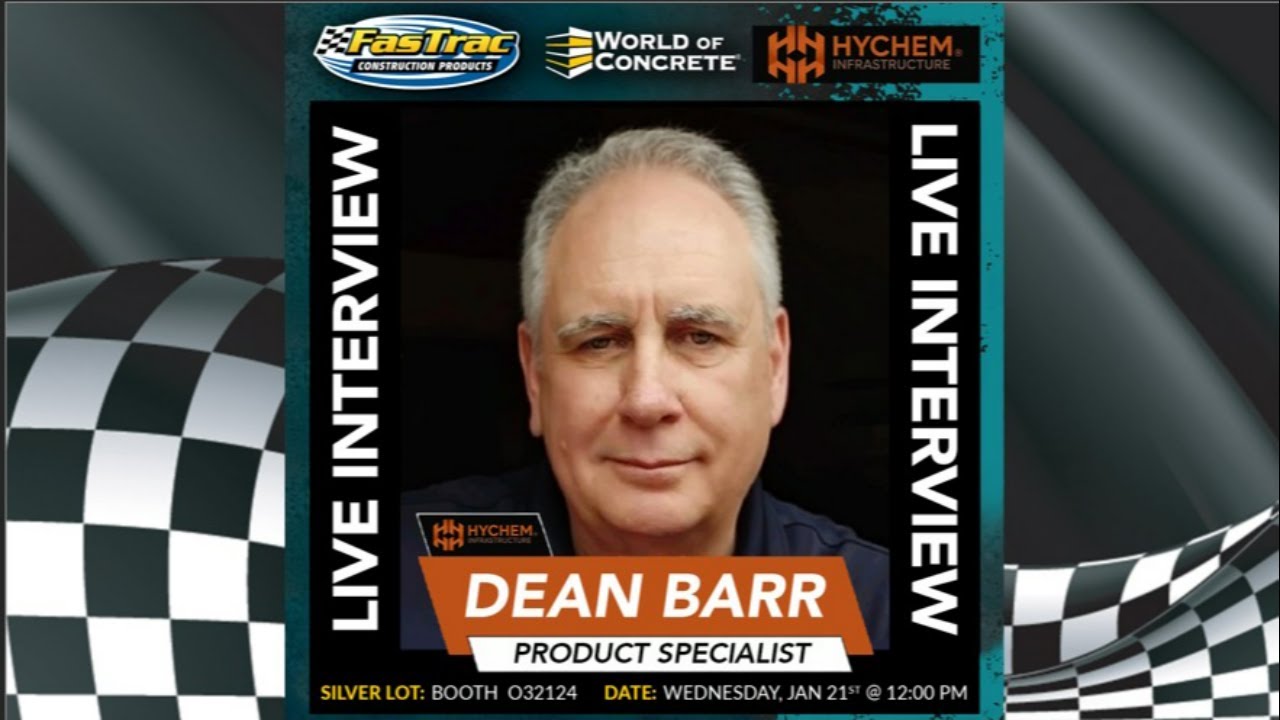 FasTrac World Of Concrete '26 | Dean Barr | Hychem - Australia