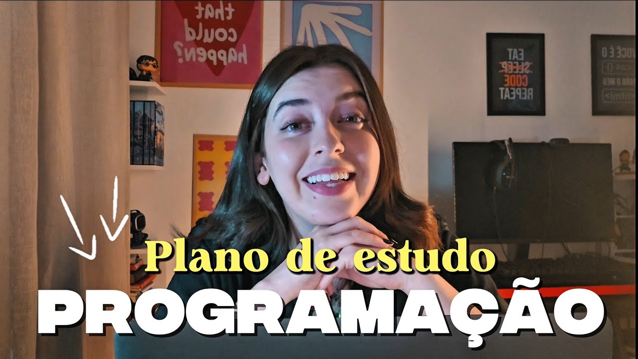 Como montei meu plano de estudo na programação | Vlog + eventos