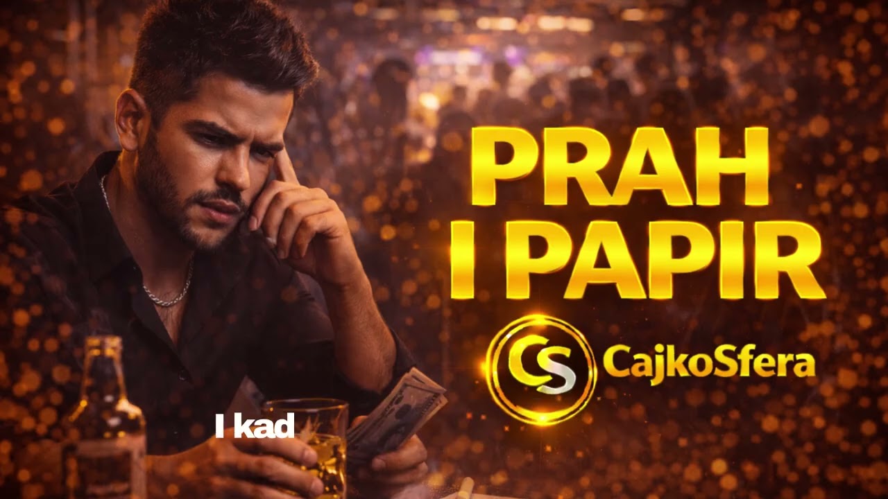 PRAH I PAPIR – Poroci, Noć i Novac 💔 (Lyric Video) | CajkoSfera 2026