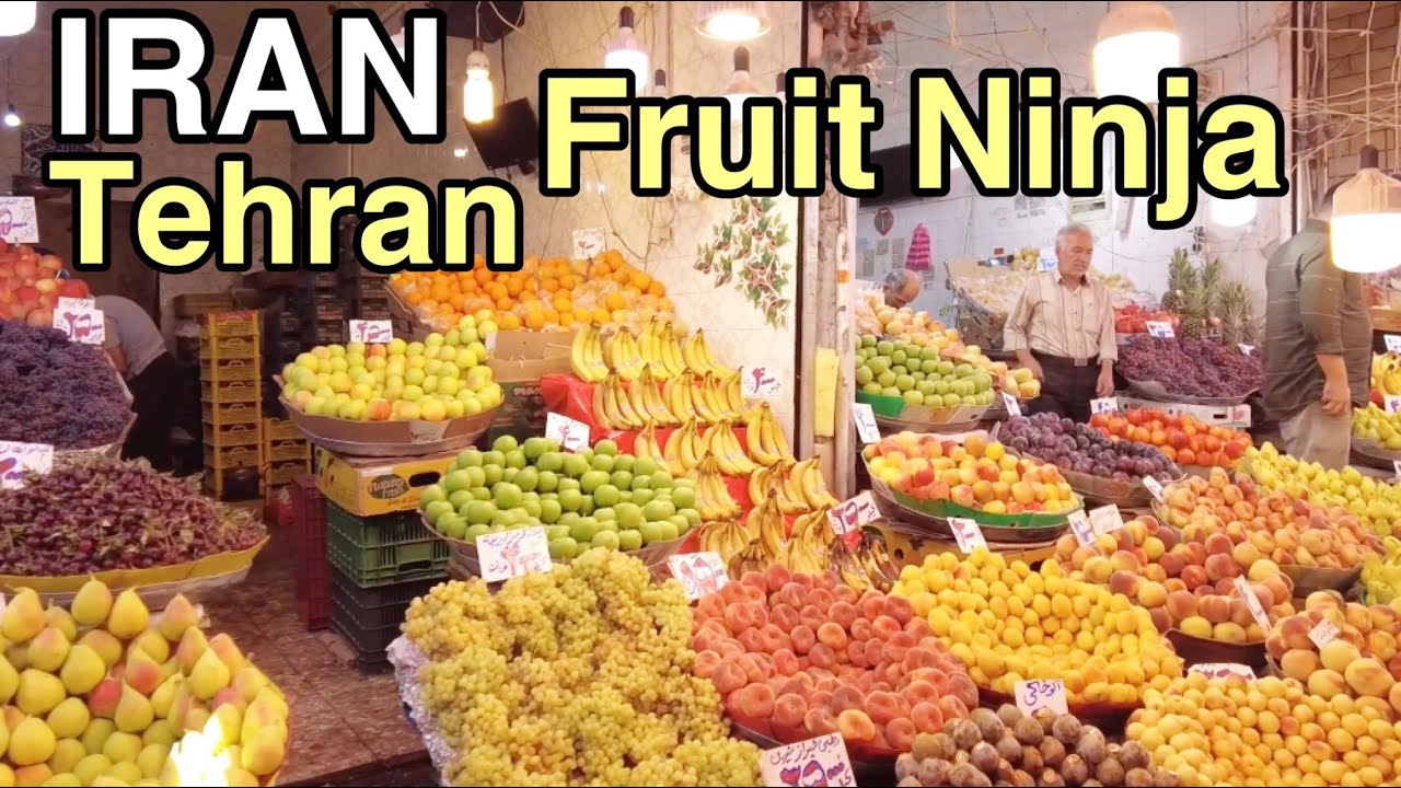 Iran Tehran Fruit Ninja 2022 Citywalk Tehran ایران