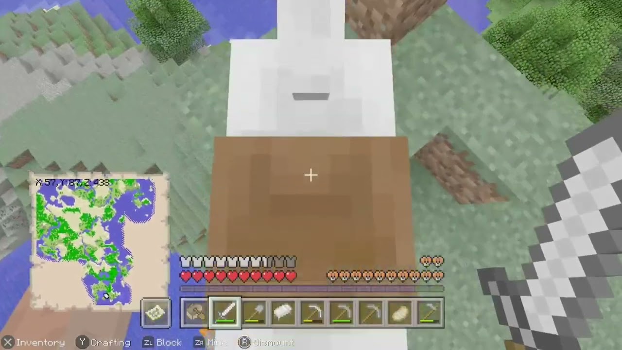 Minecraft legacy edition ep5 exploring and VILLAGE!!!
