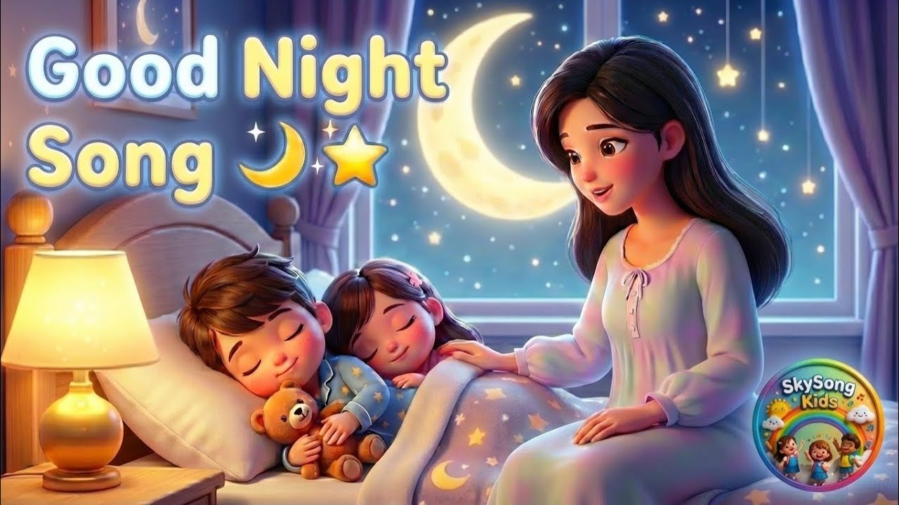 Спокойной ночи, звёзды ⭐ Успокаивающая музыка для детей перед сном