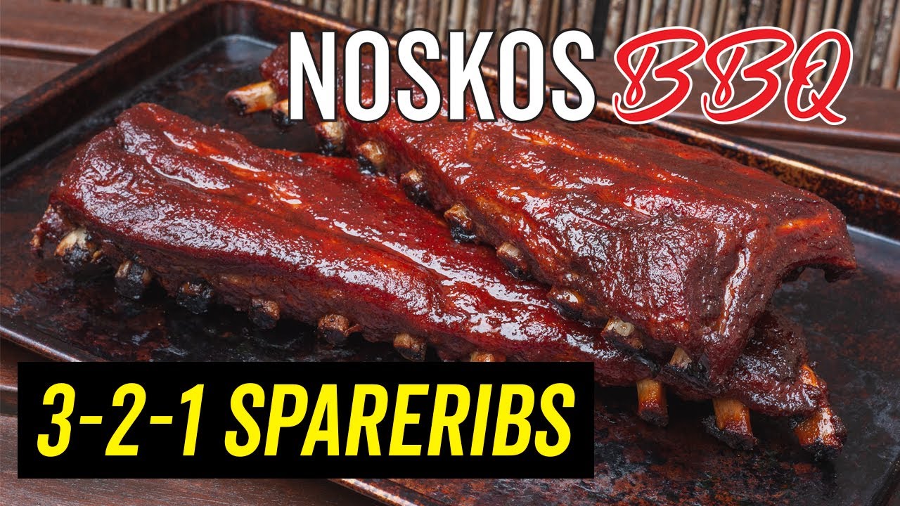 3-2-1 Spareribs van de barbecue