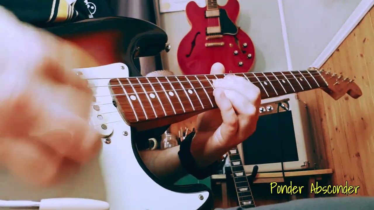 Ponder Absconder #guitar #fender #youtubevideo #youtubevideos #stratocaster #guitarsolo #music