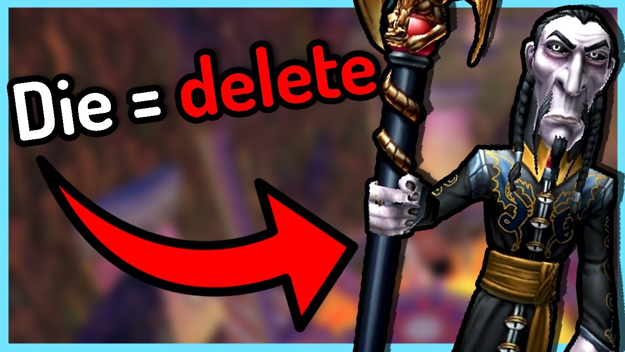 Сможете ли вы победить Wizard101, не умерев? (Против Малистера)
