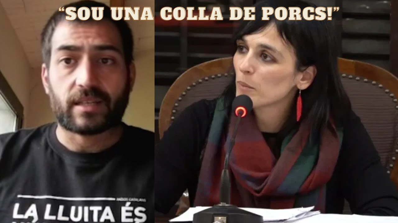 (VÍDEO) GLORIOSA! SÍLVIA ORRIOLS DESTROSSA regidor de la CUP sobre INCIVISME