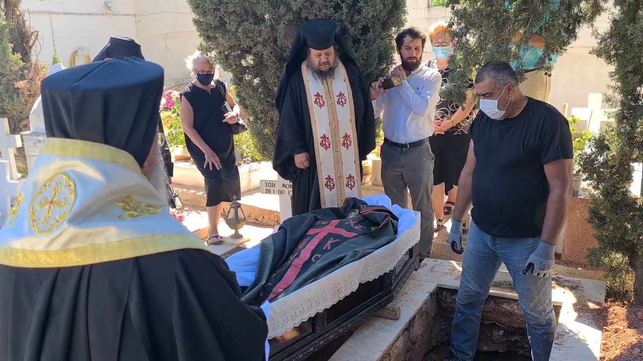 Sepultamento de Monja Ortodoxa