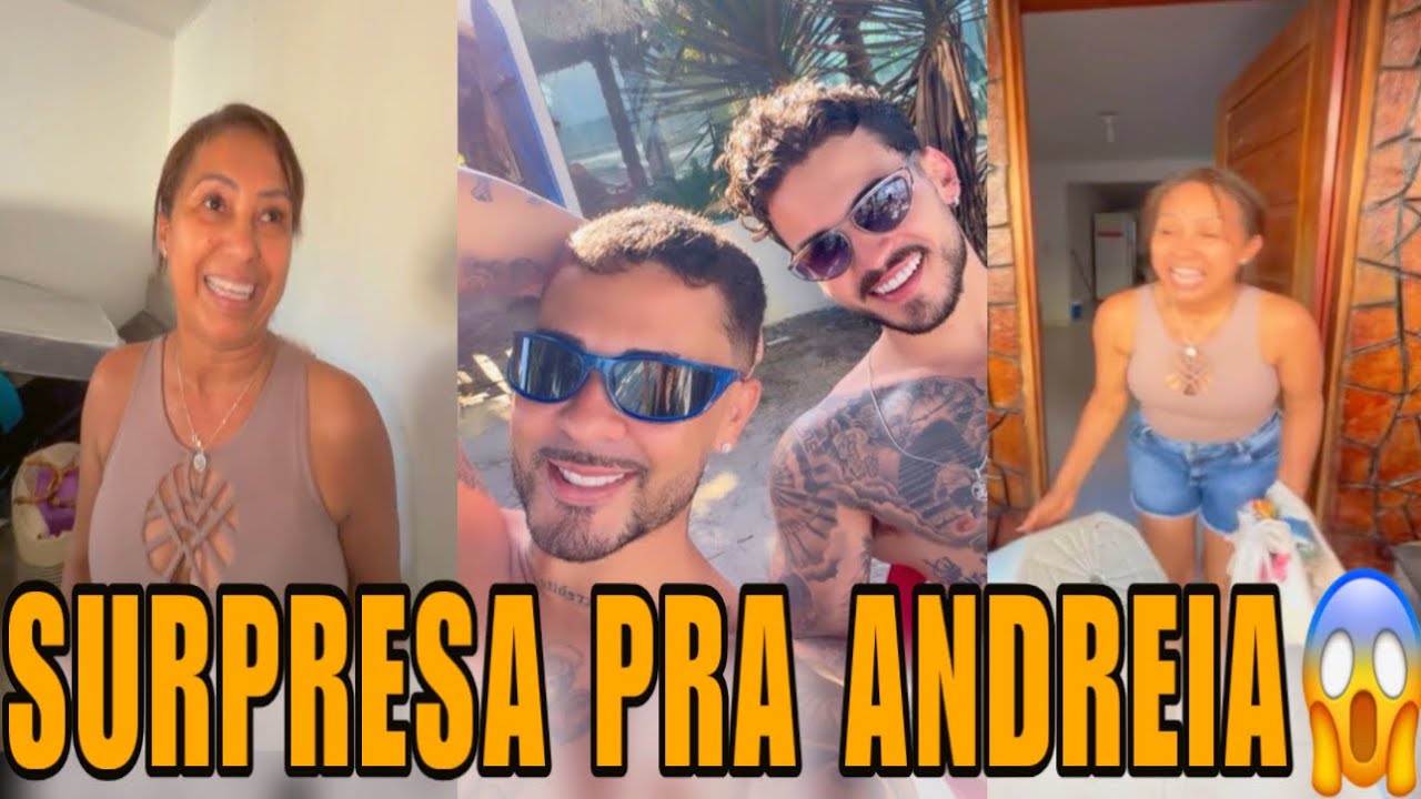 CARLINHOS MAIA DEU UMA CASA DE PRAIA A ANDREIA E FOI LÁ VER COMO ELA ESTÁ😍😍