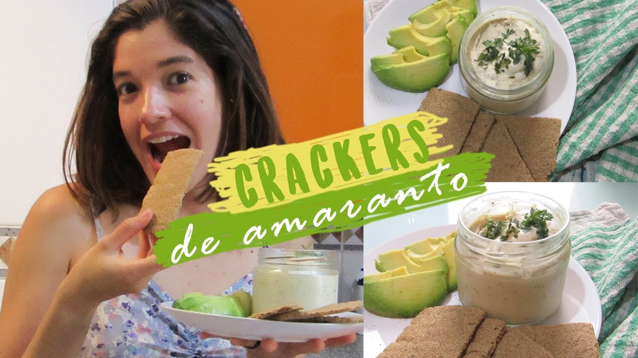 CRACKERS DE AMARANTO - Veganas & Sin gluten | Hola Granel