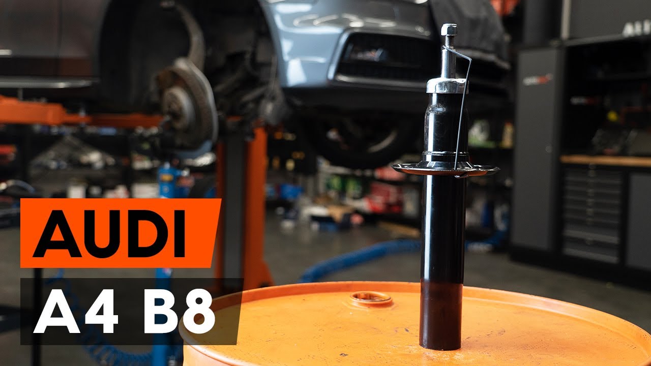 Så byter du ett fjäderben fram på Audi A4 B8 Sedan [AUTODOC-LEKTION]