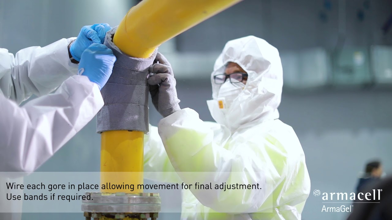 ArmaGel&trade; HT segmented bend application