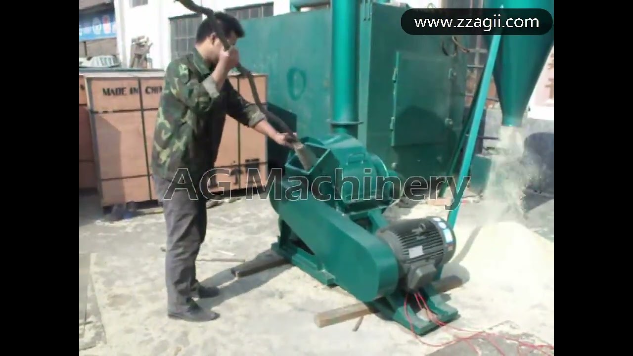 Good Performance Coconut Husk Crusher Hard Wood Crusher Machine