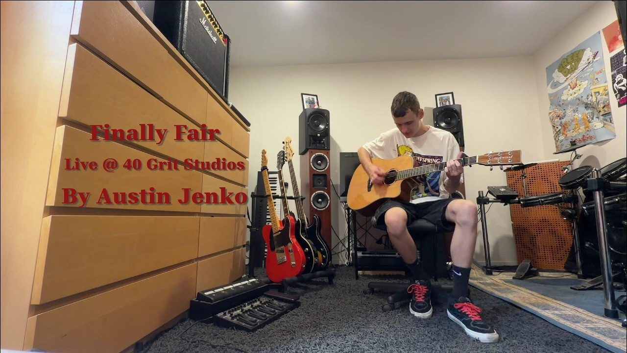 Finally Fair (Acoustic) - Austin Jenko l Live @ 40 Grit Studios