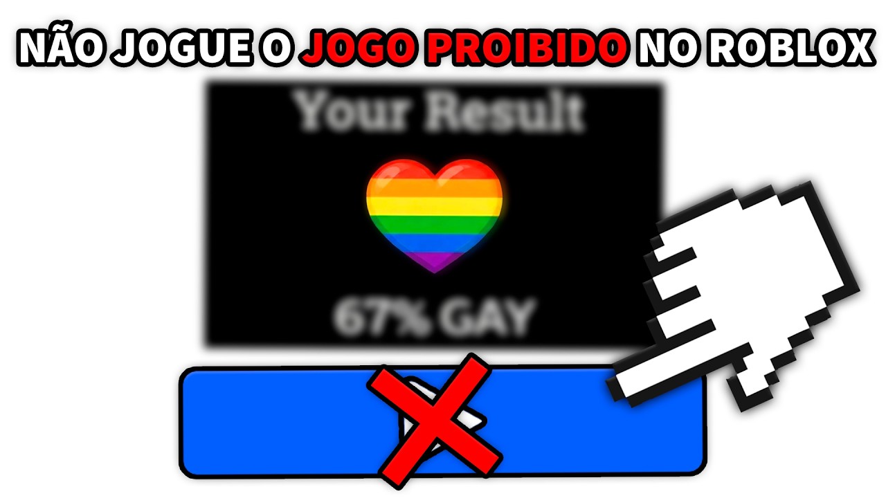 NÃO JOGUE ESSE JOGO NO ROBLOX! (é serio)