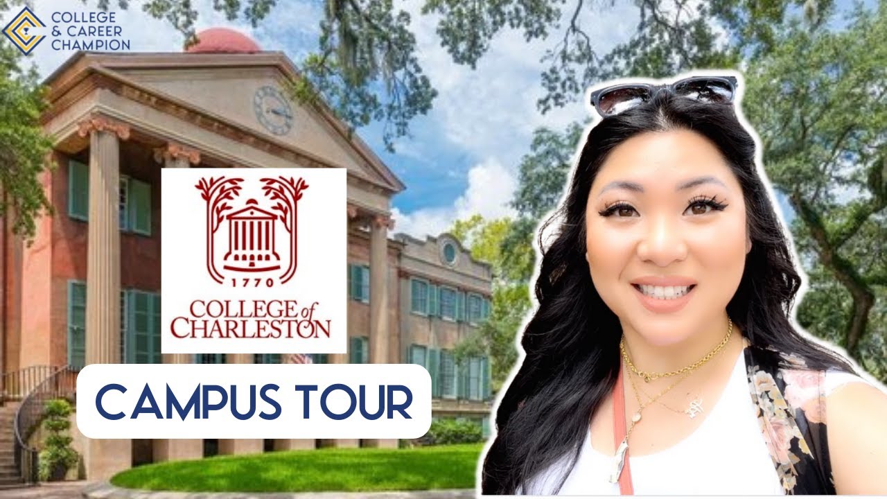 College of Charleston Campus Tour (GORGEOUS campus)