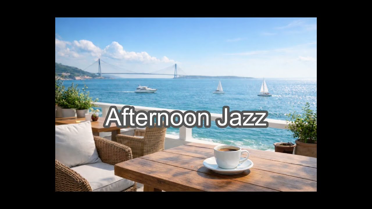 Smooth Male Vocal Jazz by the Sea 🌊| Relaxing & Light Jazz BGM