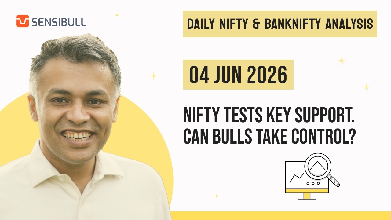NIFTY & BANK NIFTY Analysis for Tomorrow | Stock Market Outlook | 04 June 2026, Thursday