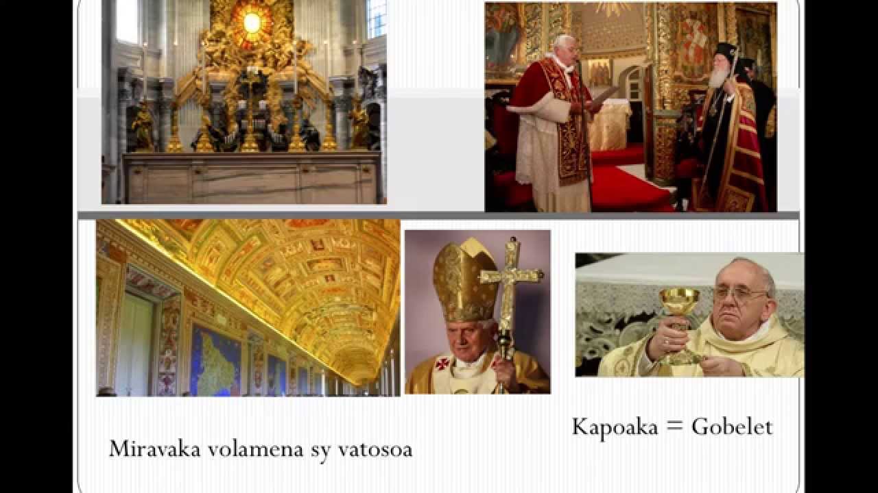 Famakafakana 1: iza no mitondra eto an-tany? (Vatican)