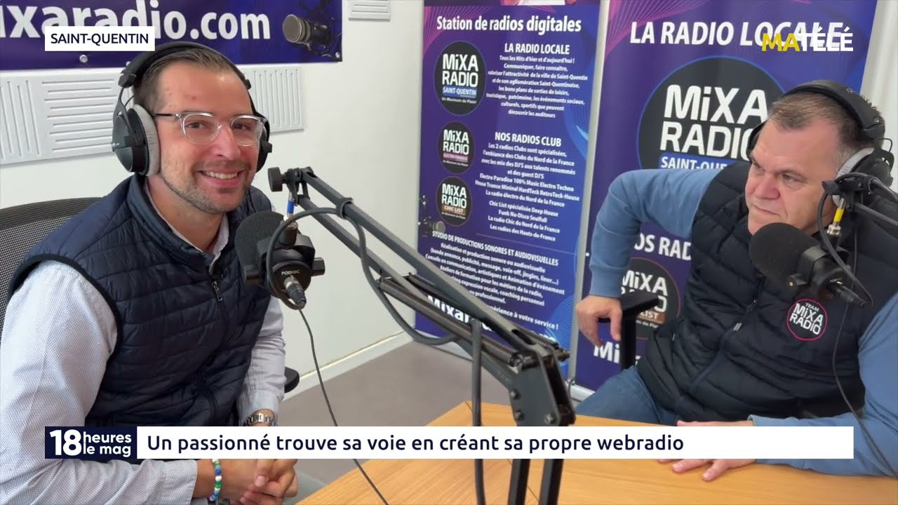 RENCONTRE : Un passionné trouve sa voie en créant sa propre webradio