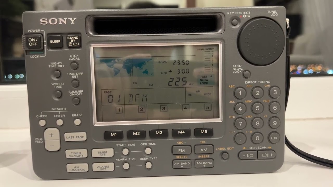 Радиоприёмники Sony ICF-SW35, ICF-SW55 LW, MW
