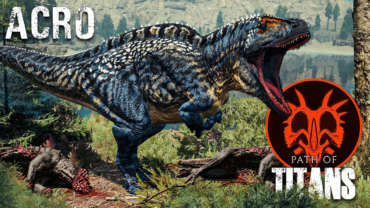 Der BESTE THEROPODE im Spiel? 🦖 Überleben als der NEUE ACROCANTHOSAURUS! ☠️ - Path of Titans