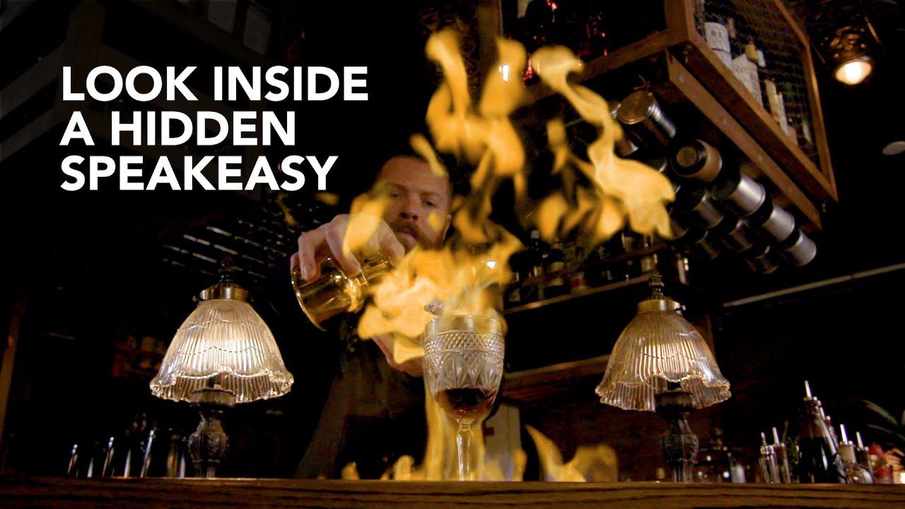 VIP tour of a super secret speakeasy in Southern California - 4K