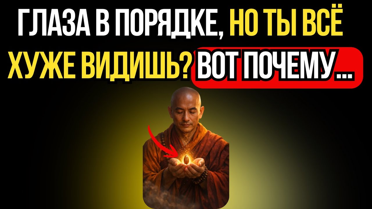 Ты теряешь зрение не из-за глаз — а из-за этой одной ошибки