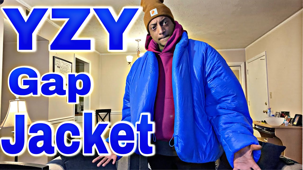YZY GAP | ROUND JACKET | BLUE | UnBoxing And Sizing Review |