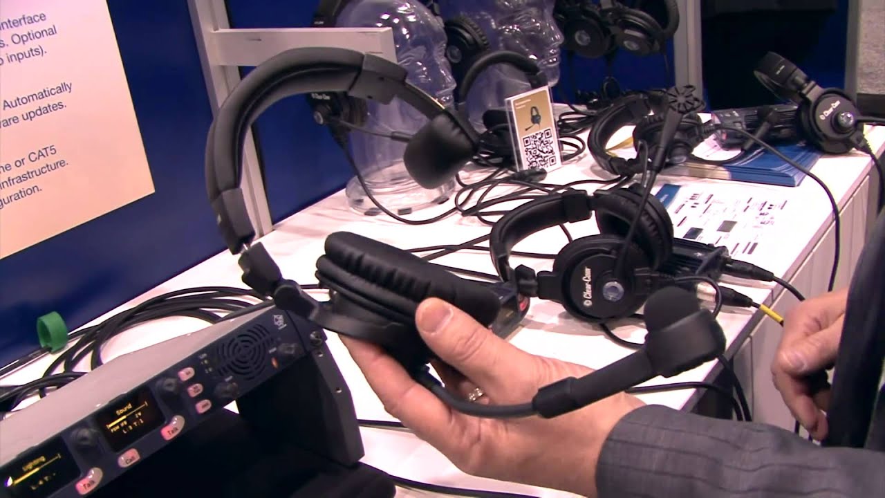 NAB 2012 - Clear-Com CC-300/CC-400 Headsets