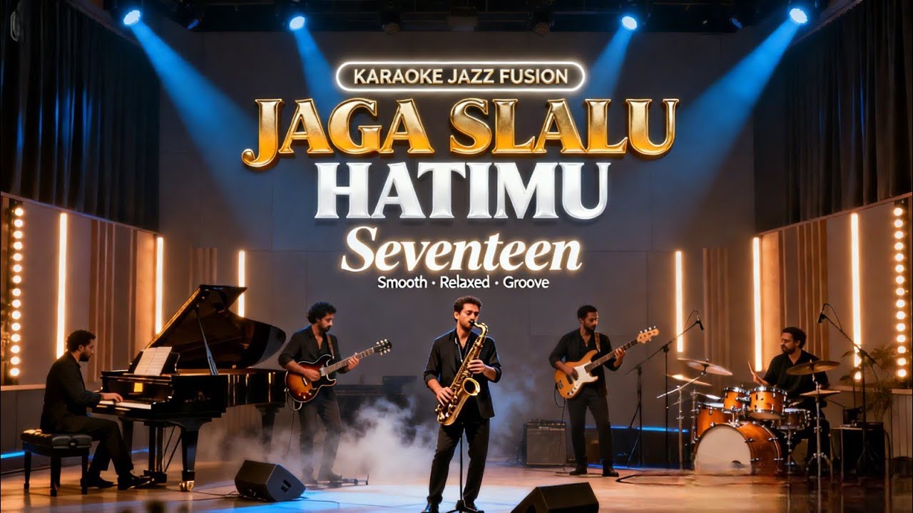 [KARAOKE] Jaga Selalu Hatimu - Seventeen | Jazz Fusion Version | Smooth & Emotional Groove
