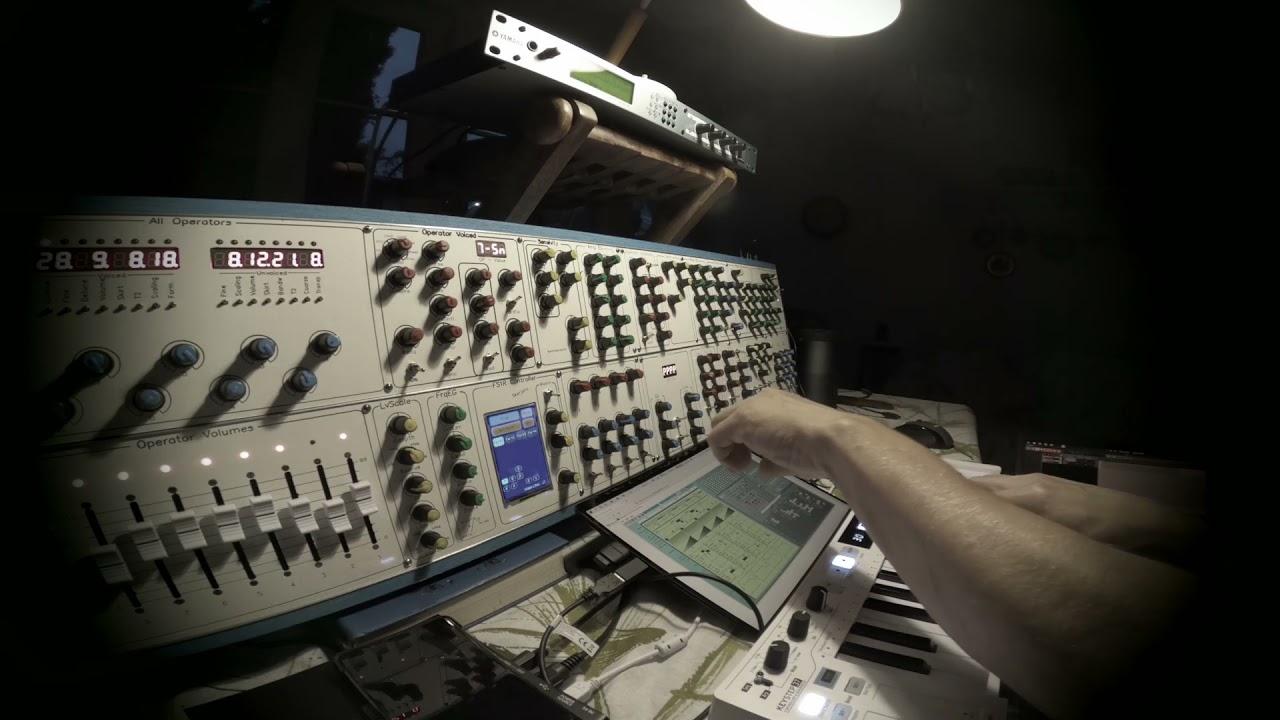 FS1R improv with the wonderful Skerjanc controller