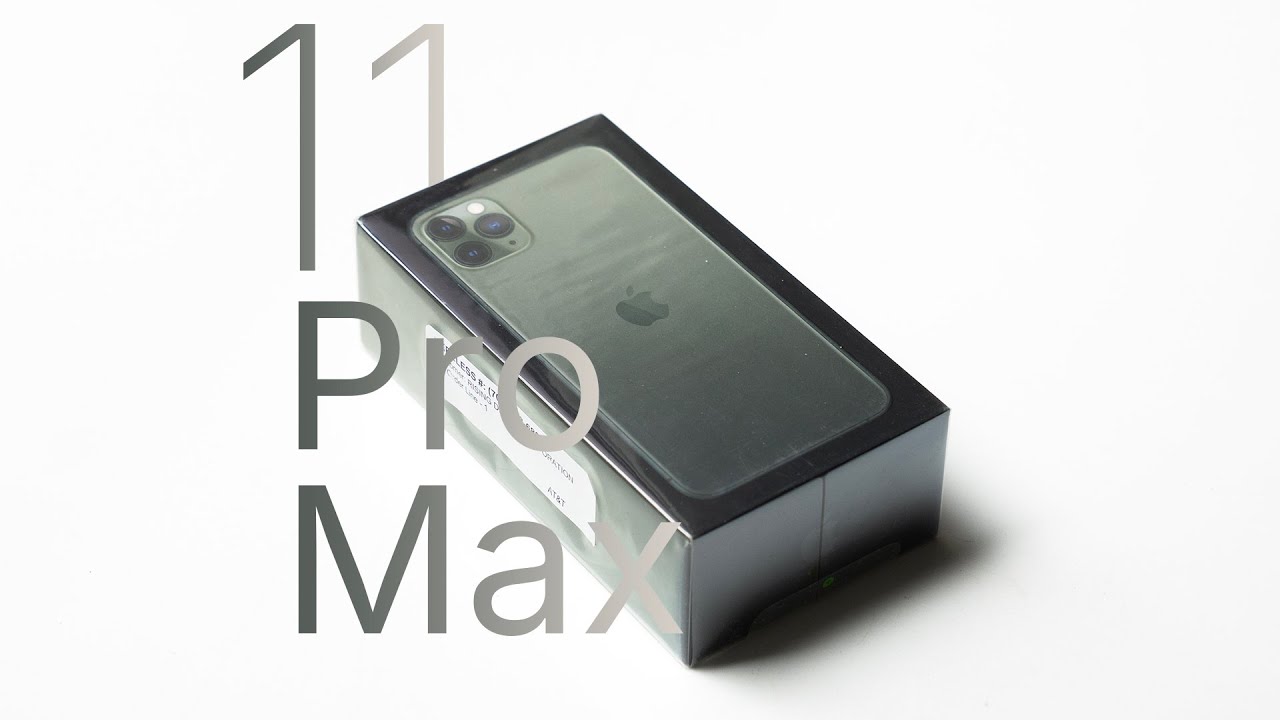 「落落」6年前的iPhone 11 Pro Max，开箱一台全新未拆封的