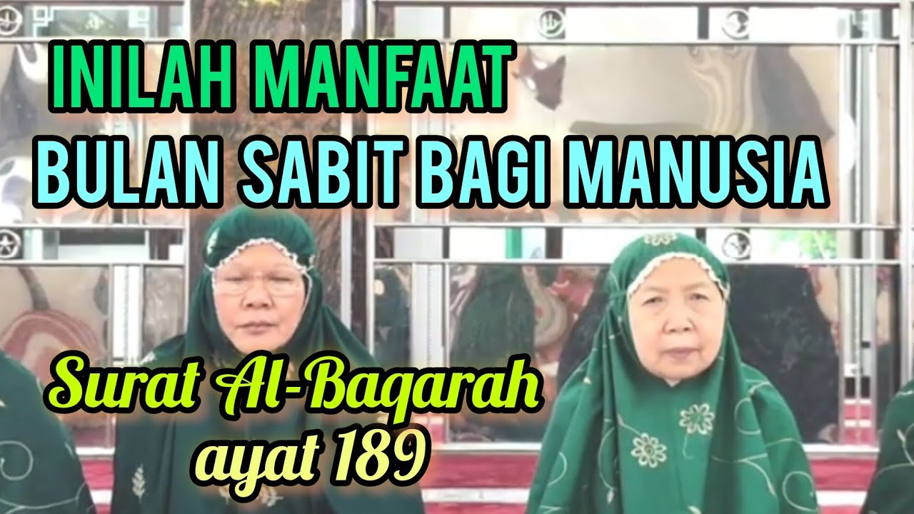 Manfaat Bulan Sabit - Wongsantun Hadits