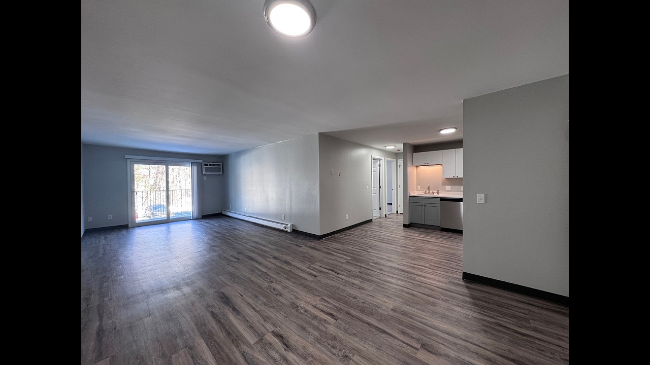 Park View Hills 379-15: Video tour a remodeled 2BR condo w/ FREE heat, H/W, cooking gas & parking.