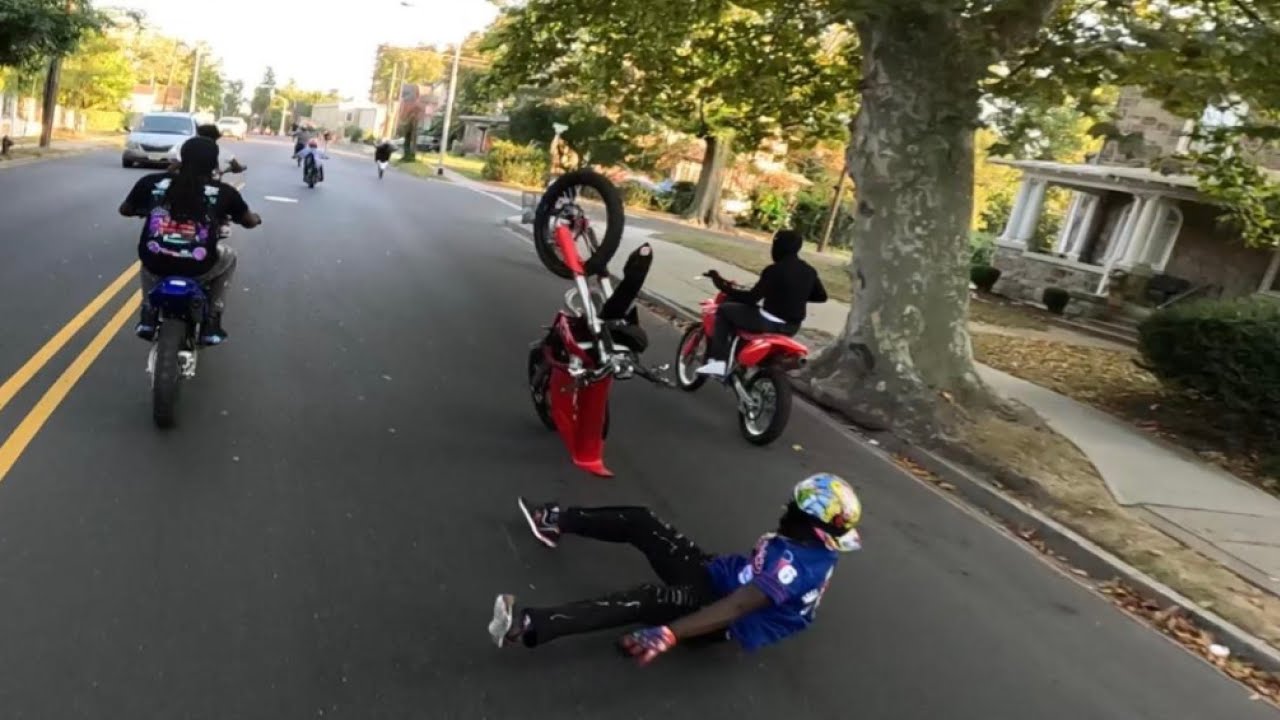 OG CRASH A NEW 2 STROKE 85 DIRTBIKE!