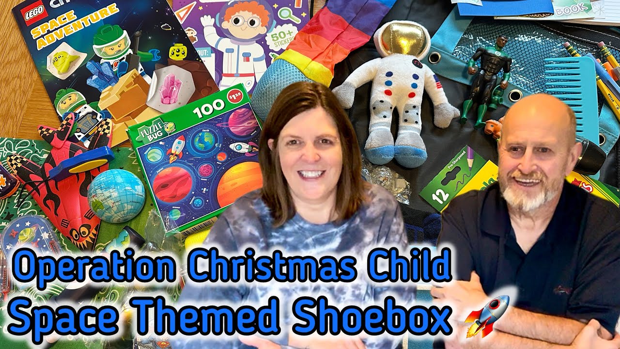 Operation Christmas Child: Обувная коробка в космической тематике