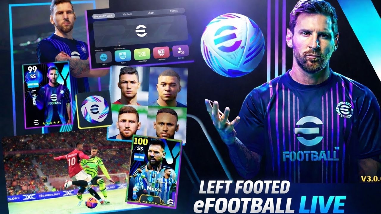 efootball mobile live❤️Gameplay and Pack openings!!