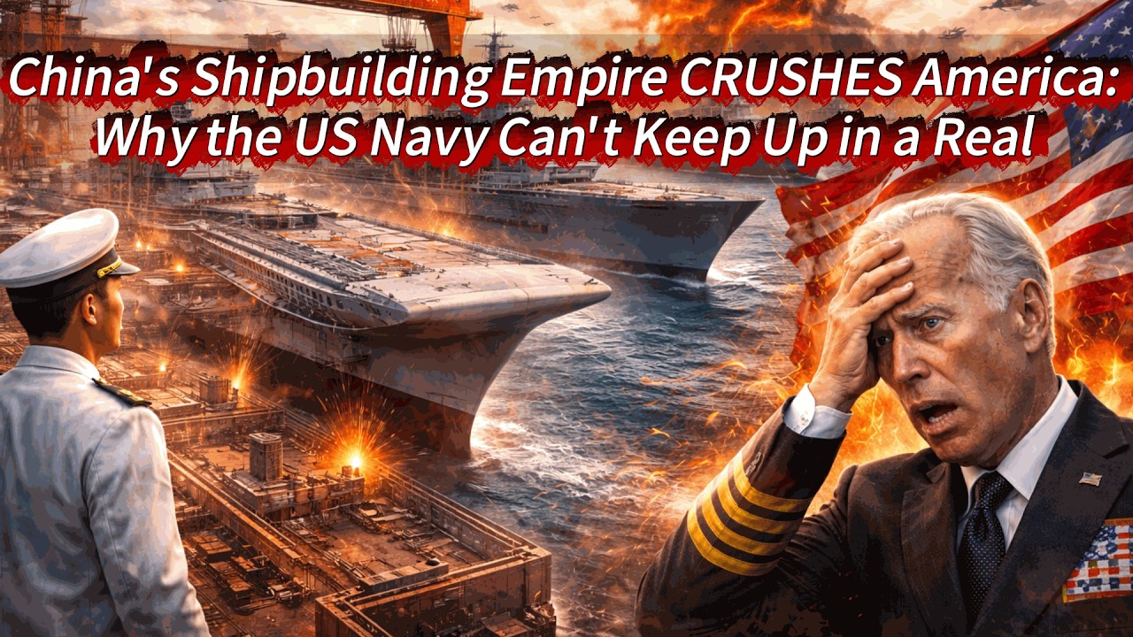 China's Shipbuilding Empire CRUSHES America: Why the US Navy Can't Keep Up in a Real War!#chinanavy