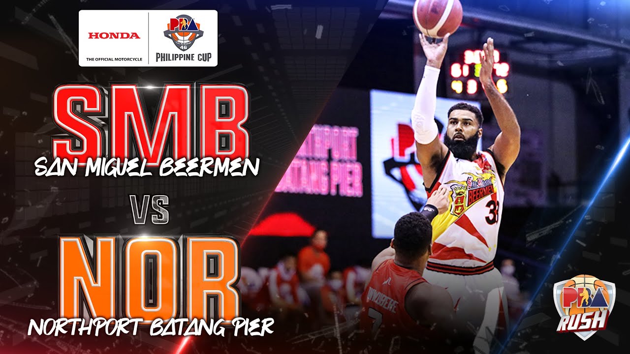 2021 PBA Philippine Cup | Northport Batang Pier vs San Miguel Beermen | July 25 2021