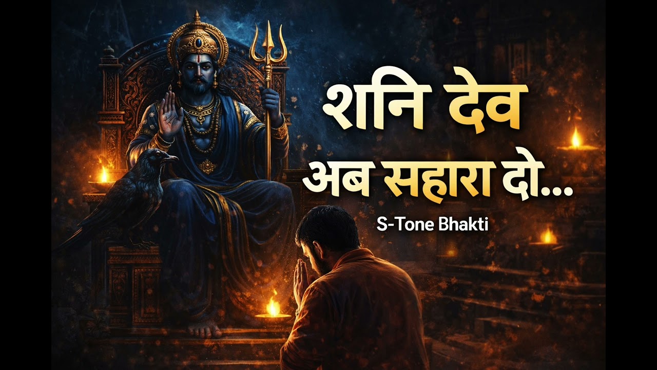 शनि देव मेरे रखवाले | Emotional Shani Dev Bhajan | S-Tone Bhakti