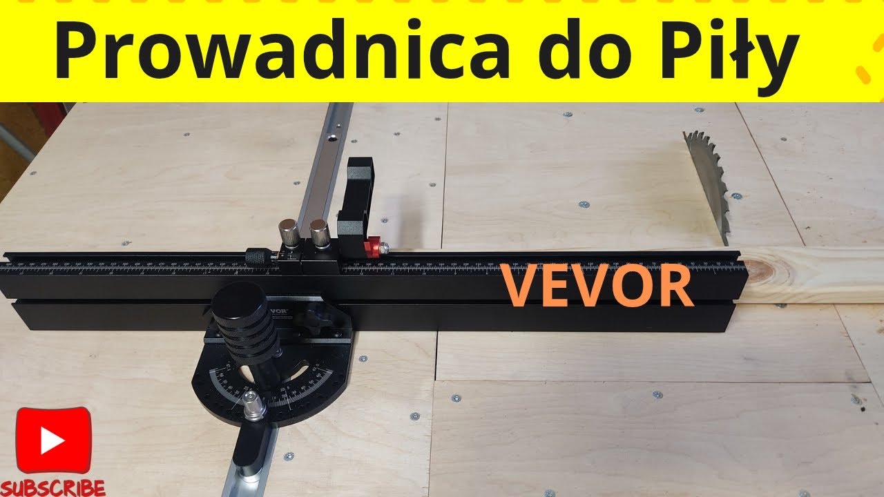 Jak usprawnić swoją piłę stołową Prowadnica Stolarska Vevor