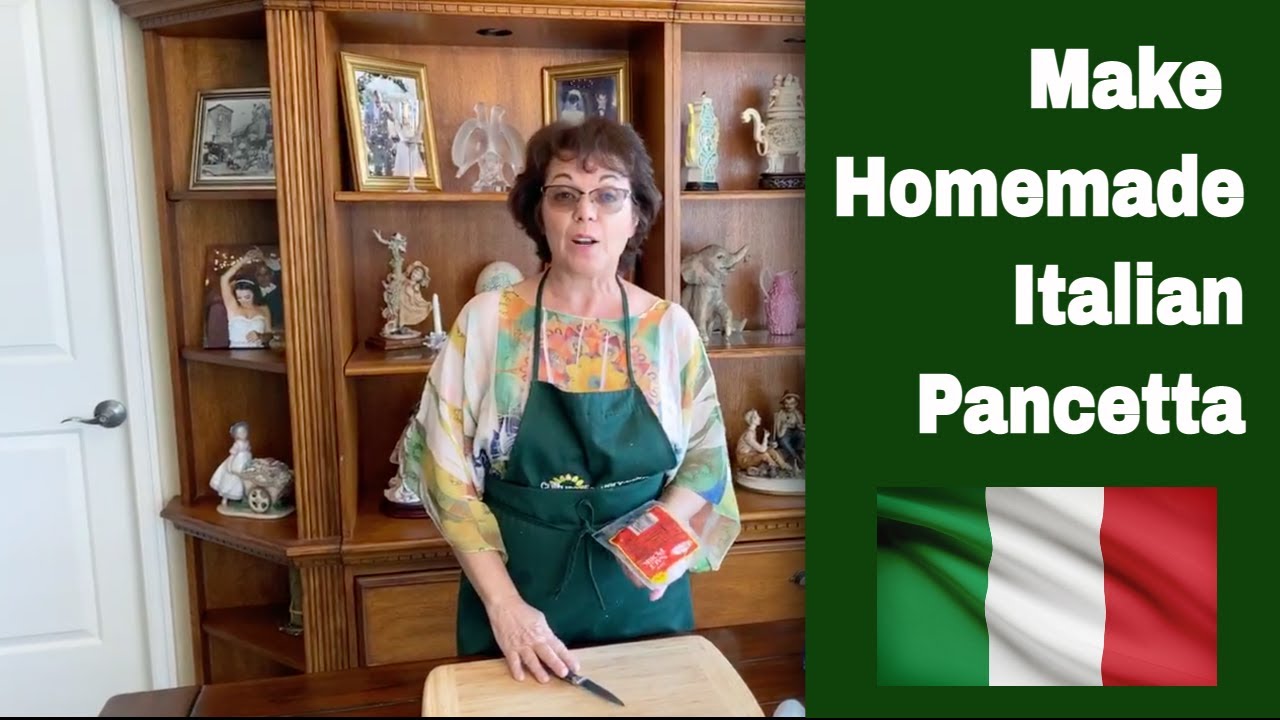 Italian Cooking Lesson: How to Make Italian Pancetta - Cheap & Amazing!