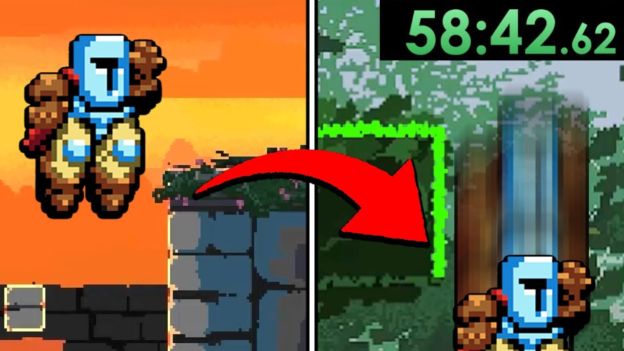 САМЫЙ БЫСТРЫЙ скоростной забег Jump King