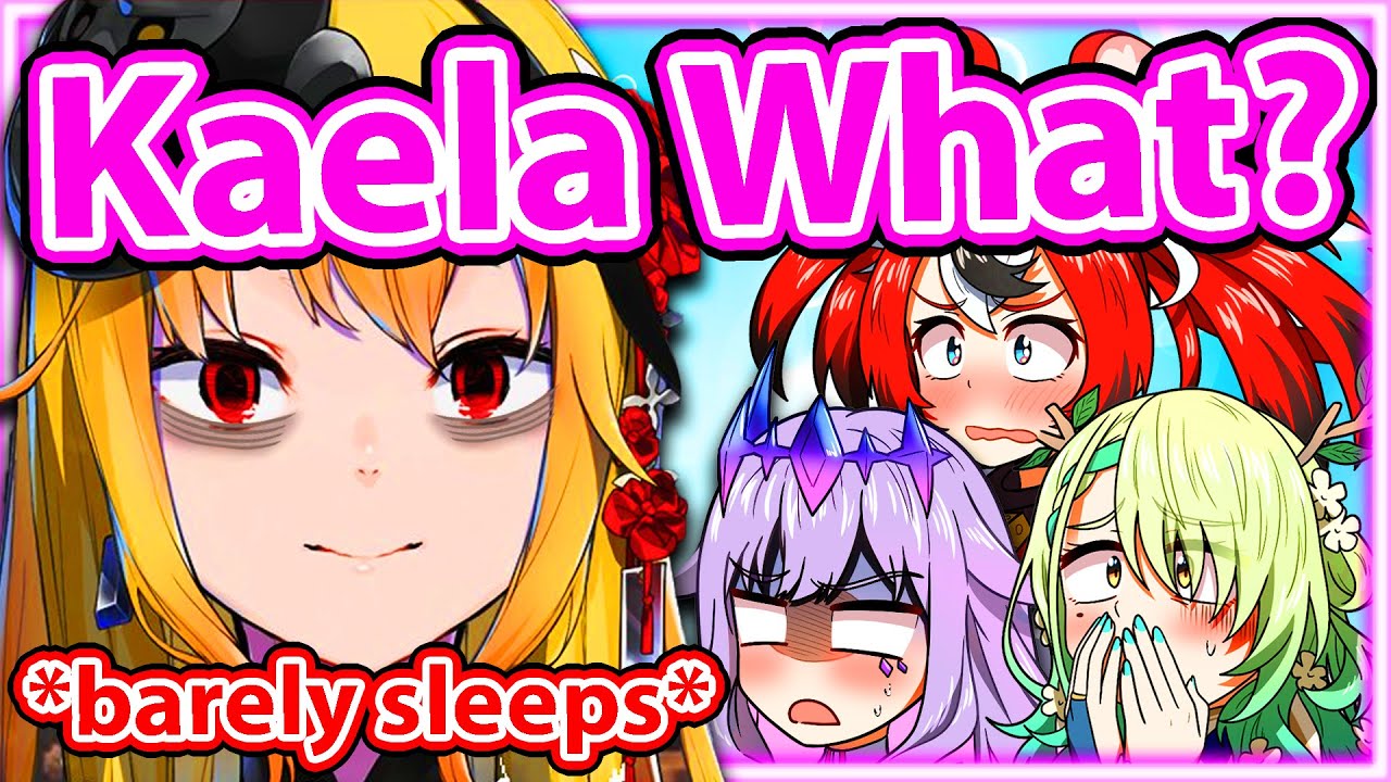 Biboo, Fauna and Bae got Flabbergasted by Kaela's Sleeping Schedule 【Ceres Fauna / Hololive EN】