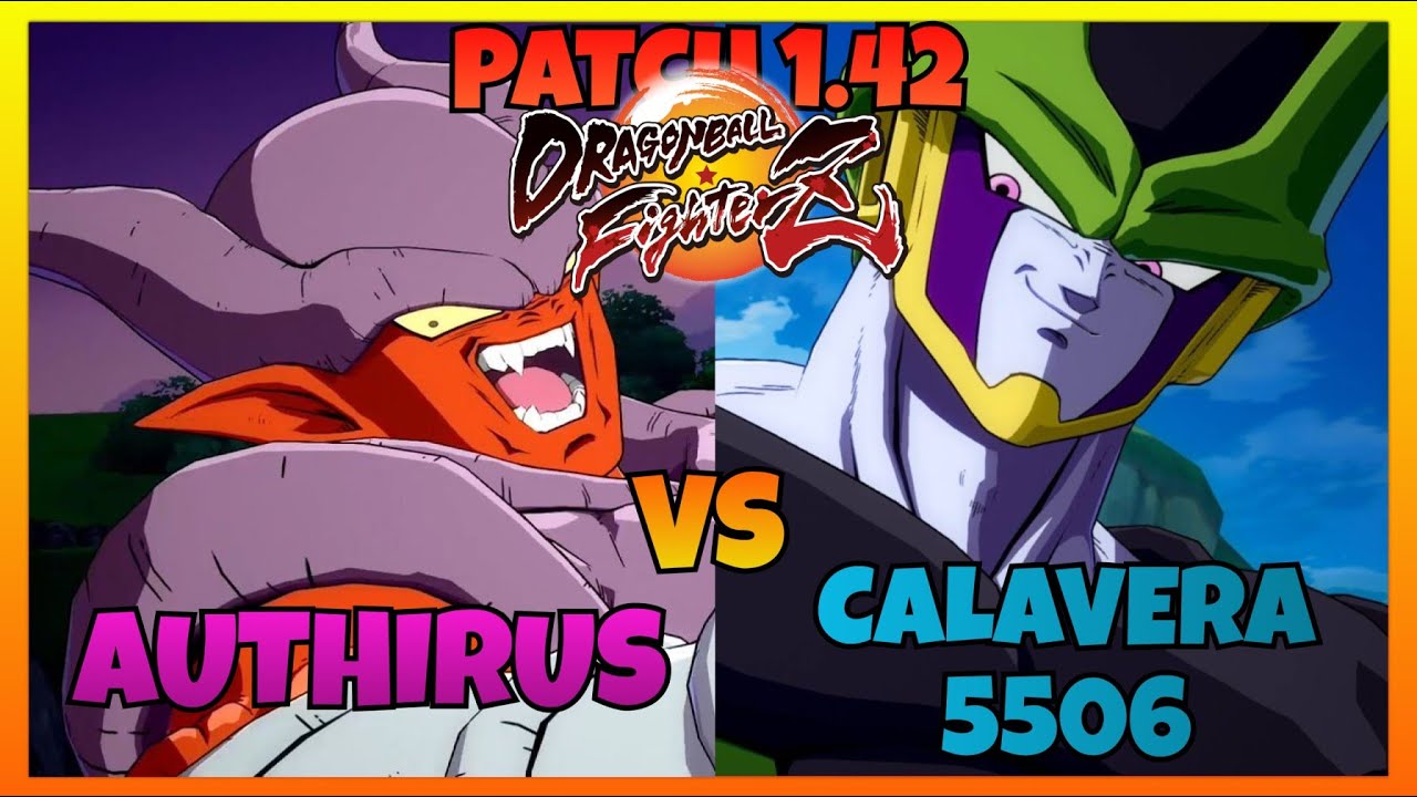 DBFZ - AUTHIRUS vs CALAVERA5506 gameplays (Gogeta 4, Android 17, Janemba vs Frieza, Janemba, Cell)