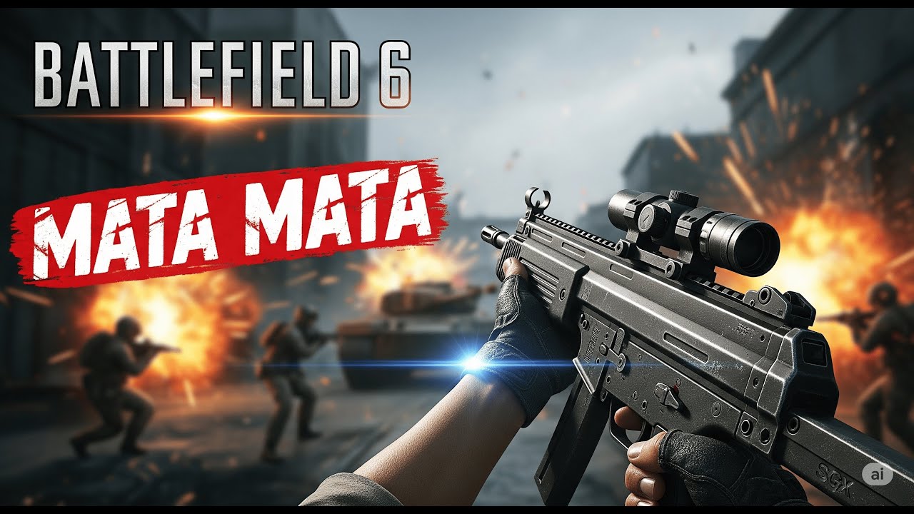 Battlefield 6 - SGX está perfeita no Mata Mata | i5 10400F + RX 7600 | 1080p