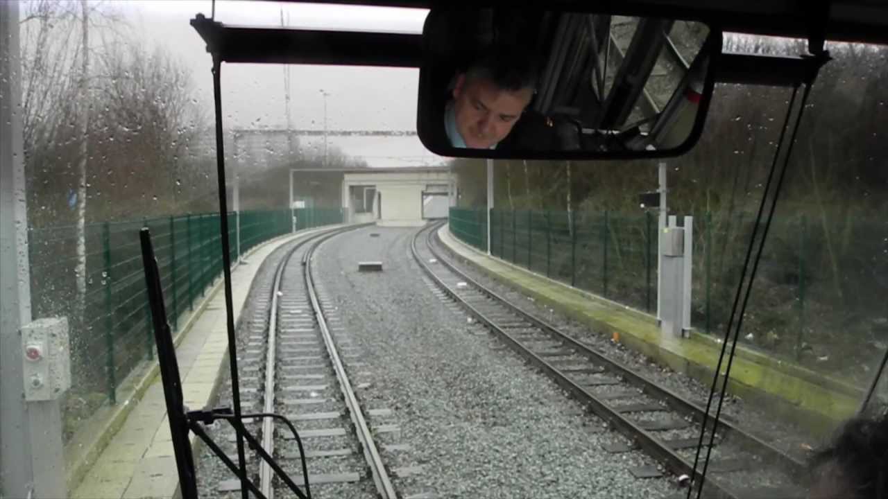 Nouveaux tronçons du Métro Léger de Charleroi