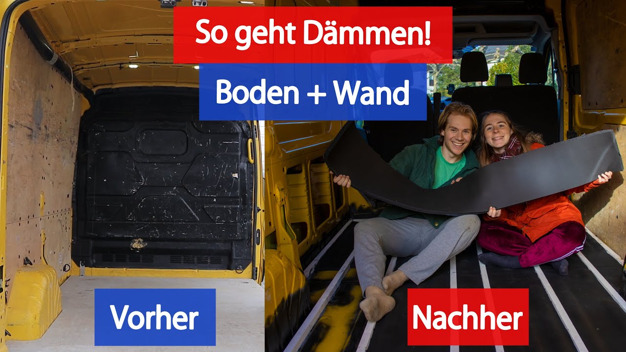 Einfach und günstig Dämmen mit K-Flex! | DIY Campervan Ausbau | Ford Transit