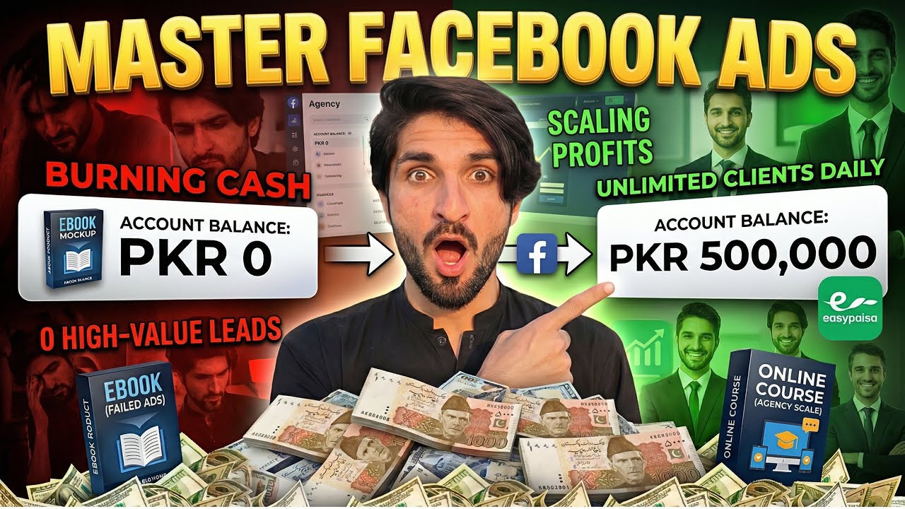 Facebook Ads Course 2026: How to Scale Digital Marketing Agency in Pakistan